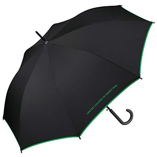 United Colors of Benetton cuatrogotas 2018 ombrello classico, 94 cm, nero (negro)