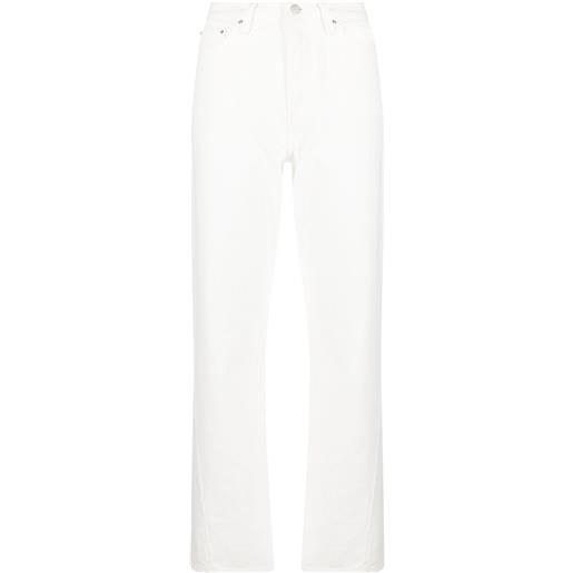 TOTEME jeans con design a cinque tasche - bianco