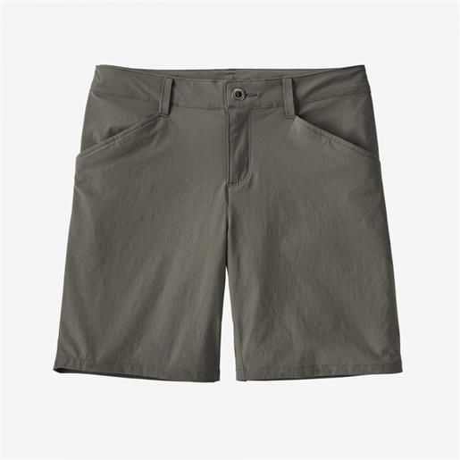 Patagonia w's quandary shorts 7 in forge grey pantaloncino grigio donna