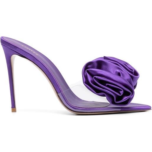 Le Silla sandali rose con applicazioni 110mm - viola
