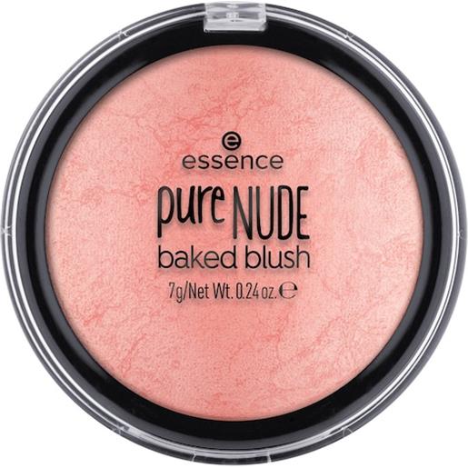 Essence trucco del viso rouge pure nude baked blush 01 shimmery rose