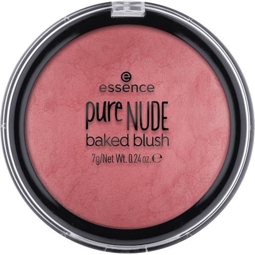 Essence trucco del viso rouge pure nude baked blush 06 rosy rosewood