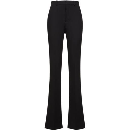 ANN DEMEULEMEESTER pantaloni laurence in cotone stretch