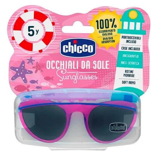 Chicco occhiale da sole per bambina 5 anni colore rosa e viola
