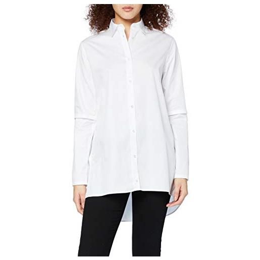 Falke long shirt, maglietta da donna, bianco, 38
