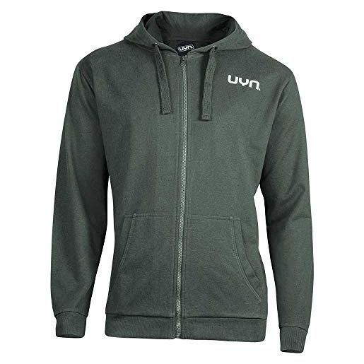 UYN uynner club hyper sweatshirt full zip, felpa unisex. Uomo, pine grove, xl