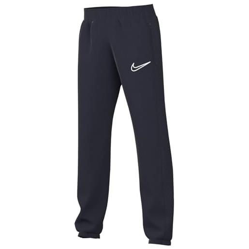 Nike woven soccer track pants y nk df acd23 trk pant wp, black/black/white, dr1734-010, m