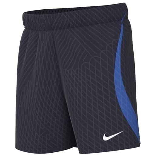 Nike knit soccer shorts y nk df strk23 - pantaloncini k, black/anthracite/white, dr2330-010, xs