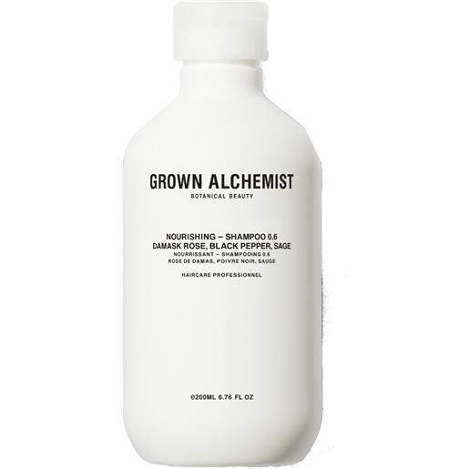 Amicafarmacia grown alchemist nourishing shampoo 0.6 per capelli 200ml