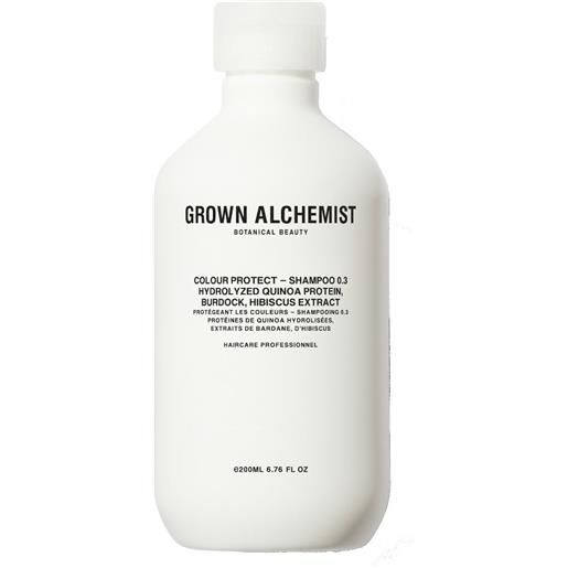 Amicafarmacia grown alchemist colour protect shampoo 0.3 per capelli 200ml