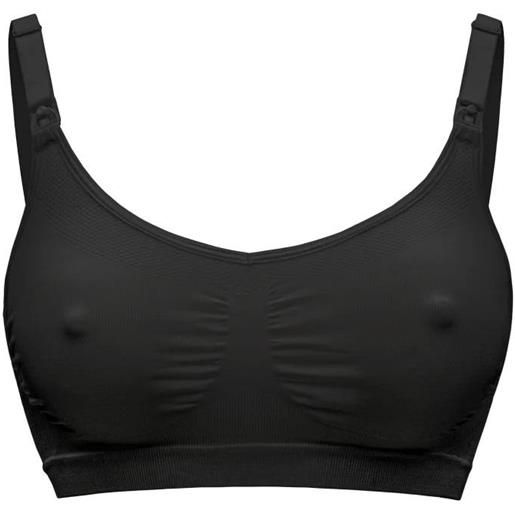 Amicafarmacia medela reggiseno gravidanza/allattamento keep cool ultra nero taglia large