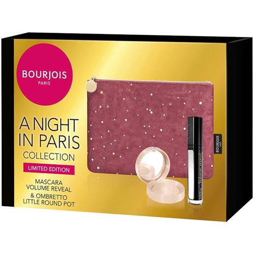 Amicafarmacia bourjois kit pochette + mascara 7,5ml + ombretto round 1,7g