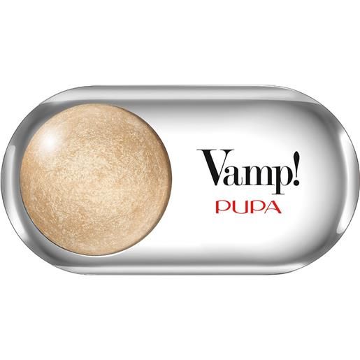 Pupa vamp!Ombretto wet&dry 201 champagne gold 1,5g