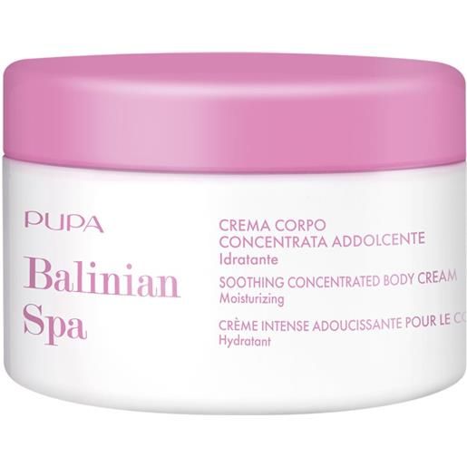 Pupa balinian spa crema corpo addolcente 150ml