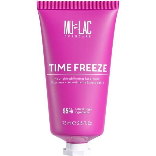 Mulac time freeze maschera viso nutriente & rassodante 75ml maschera anti-età viso
