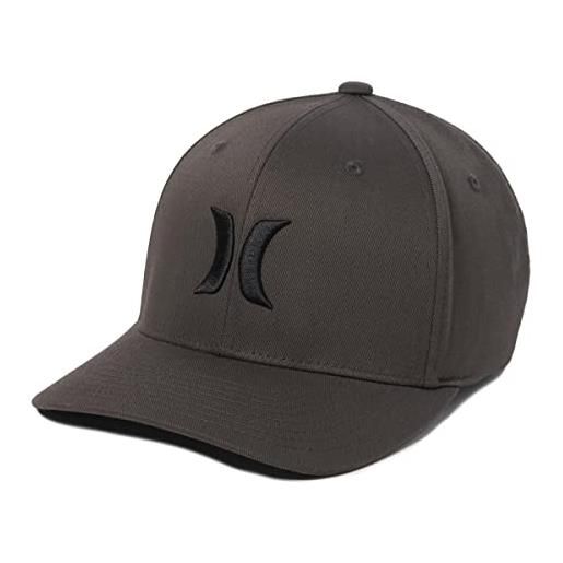 Hurley m one and only hat, berretto uomo, nero, s-m