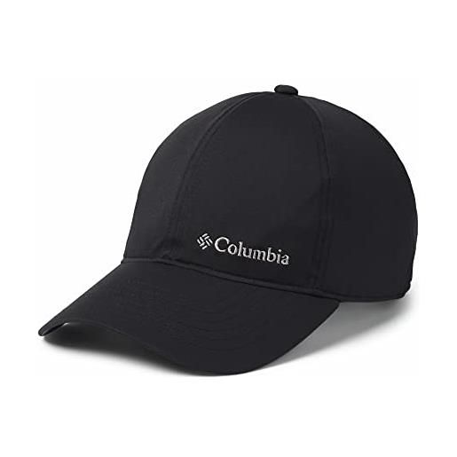 Columbia coolhead ii, cappellino da baseball, unisex, fibra sintetica, colore: nero, taglia unica (regolabile), art. 1840001