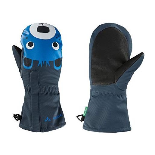 VAUDE unisex - bambini snow cup small guanti, steel blue, 2