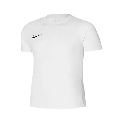 Nike unisex kids short-sleeve soccer jersey y nk df strke iii jsy ss, midnight navy/photo blue/white, dr0912-411, xs