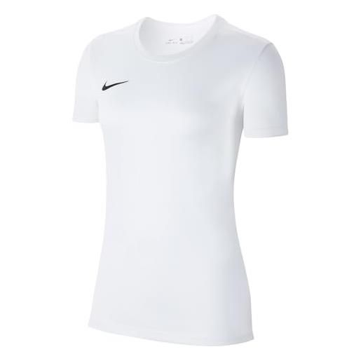 Nike dry park vii w maglietta a maniche corte donna, rosso (university red/white), m