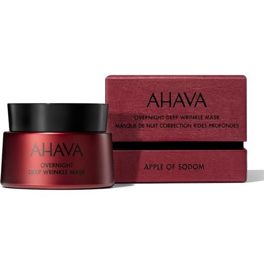 Ahava maschera antirughe notte 50ml