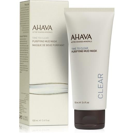 Ahava time to clear purifying mud mask 100ml