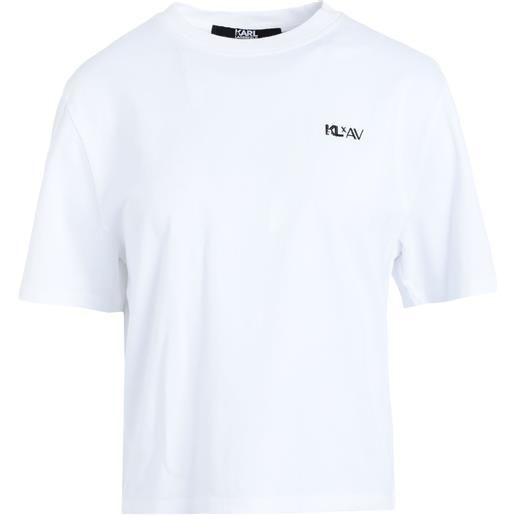 KARL LAGERFELD x AMBER VALLETTA - basic t-shirt