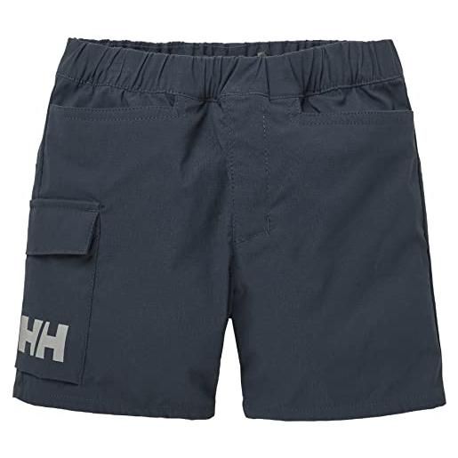 Helly Hansen k hh qd-pantaloncini cargo pantaloni, 421 lav verde, 1 anno unisex-bambini