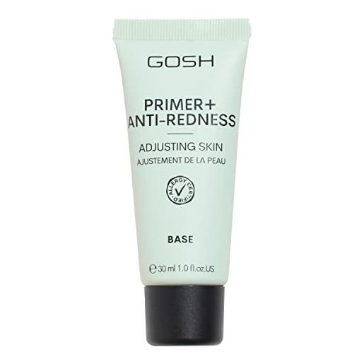 GOSH primer per pelle arrossata e impura, vegano, idratante, per una pelle uniforme e impeccabile, per regolare il tono della pelle, certificato allergico e senza profumo