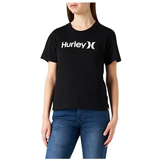 Hurley w o&o core tee, t shirt donna, nero, m
