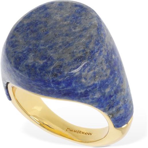 ZIMMERMANN calibrated stone signet ring