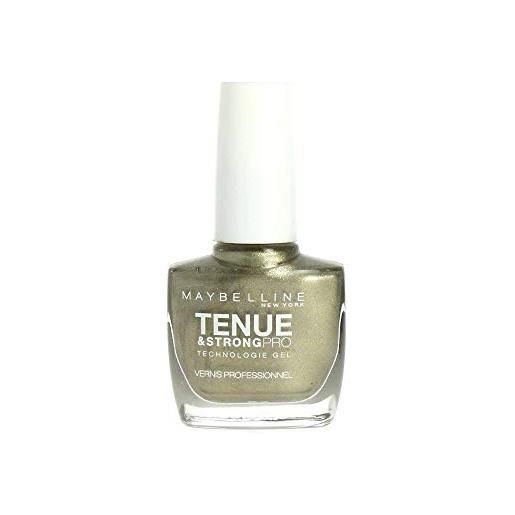 Maybelline gemey maybelline - vernis à ongles - tenue and strong pro - 735 gold all night