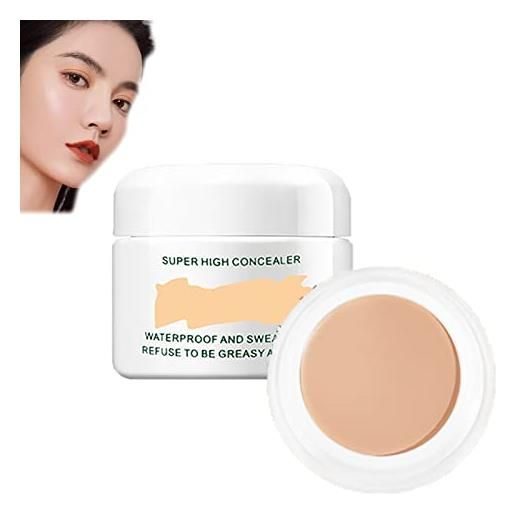 KLOUYHTY uhc perfect concealer full coverage concealer long lasting waterproof concealer full coverage moisturizing contour and brighten cover dark circles acne marks scars (lvory)