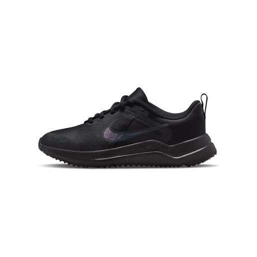 Nike downshifter 12, scarpe da ginnastica bambini e ragazzi, rosa (pink foam flat pewter black), 37.5 eu