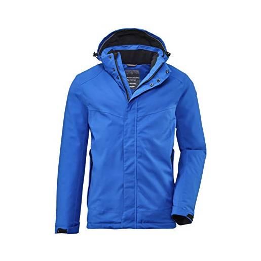 Killtec realdo - giacca sportiva da uomo, con cappuccio rimovibile, uomo, giacca funzionale con cappuccio rimovibile, 28914-000, skylight, s