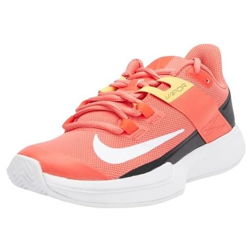 Nike court vapor lite clay w, sneaker donna, red, 41 eu