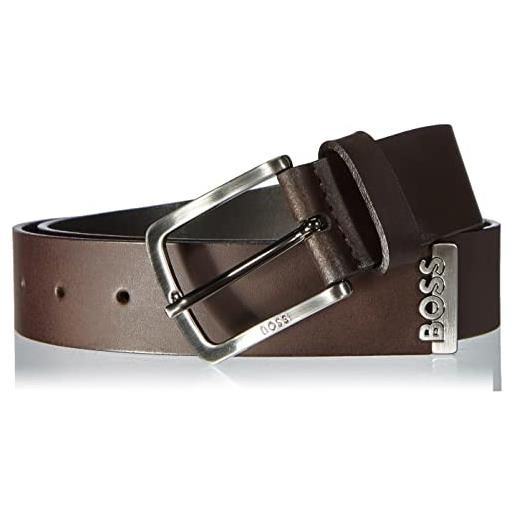 BOSS jor-metal-tip_sz35 cintura, dark brown202, 120 uomo