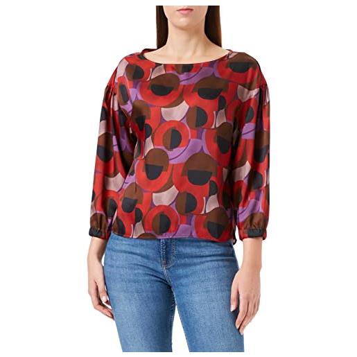 Sisley blouse 5ennlq02q, multicolor fantasy 74w, s donna