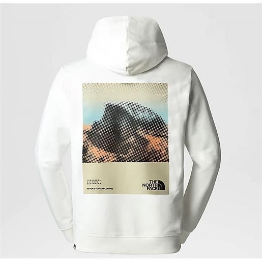 The north face - felpa m d2 graphic hoodie
