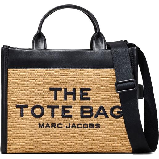 Marc Jacobs borsa tote the woven medium - toni neutri