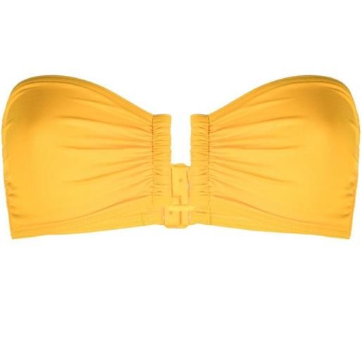 ERES top bikini show a fascia - giallo