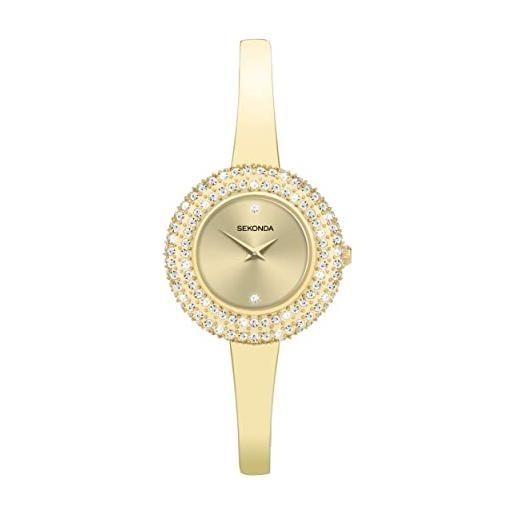 Sekonda radiance - orologio da donna in ottone dorato