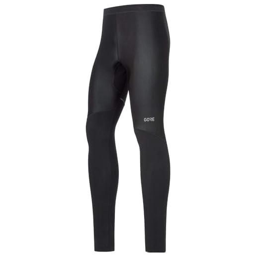 GORE WEAR gorewear r3 partial gore® windstopper® tights, black, l