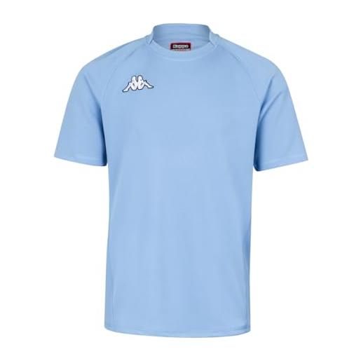 Kappa telese - maglietta da uomo, uomo, maglietta, 304ttl0, blu, 8 anni