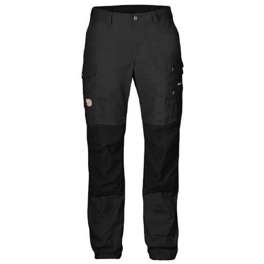 Fjallraven vidda pro trousers w reg, pantaloni sportivi donna, dark grey, 36