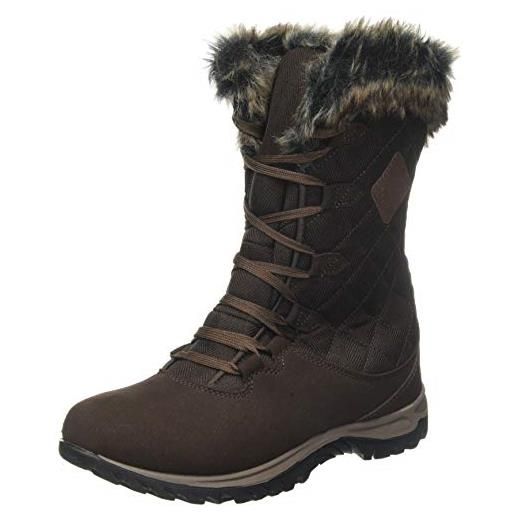 Regatta newley thermo' insulated boots, stivali alti donna, nero (black/briar 3mx), 38 eu