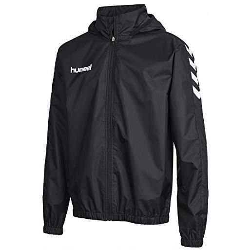Hummel giacca da ragazzo core spray jacket nero nero 164-176