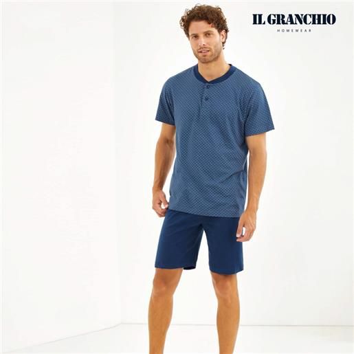GRANCHIO pigiama 3 pezzi uomo GRANCHIO cod. Gp1065t