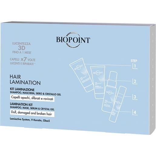 Biopoint hair lamination kit laminazione