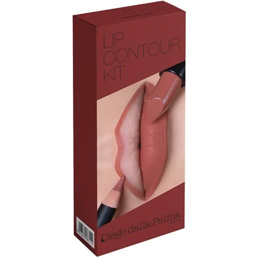 Diego Dalla Palma lip contour kit rossetto + matita 12cm - innocent rose
